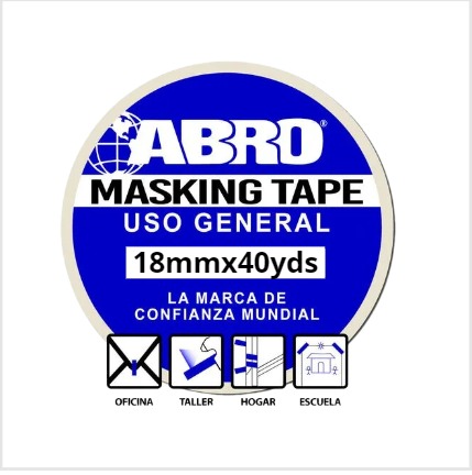 [MASABR003] CINTA MASKING 3/4X40.ABRO*