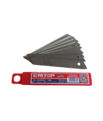 [CUCEST001] CUCHILLA PARA ESTILETE 10 PCS 18X100MM EMTOP