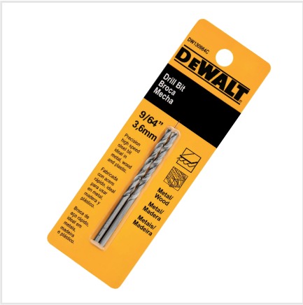 [114BR002] DW BROCA METAL HSS 9/64 4BC2806*