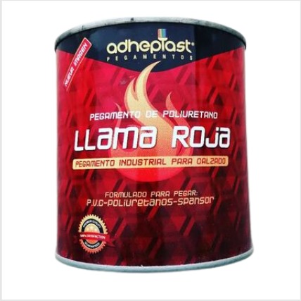 [PEG-LL002] PEGA PVC LLAMA ROJA 1/4 LITRO*