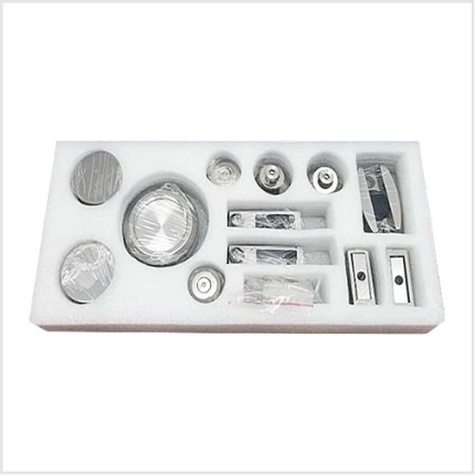 [SISREC001] SISTEMA CORTINA DE BAÑO RECTANGULAR  ACERO INOXIDABLE 