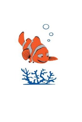 [ACRNEM011] ACRILICO NEMO PADRE COLOR 70X160