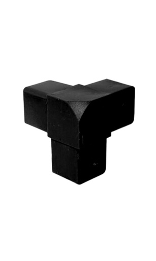 [ESQNEG001] ESQUINERO DE VITRINA 1" NEGRO 