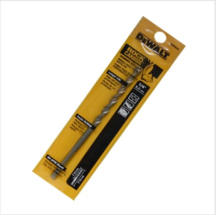 [6HD15CC] BROCA PERCUSOR ROCK CARB 1/4X4X6" DEWALT DW5225Y