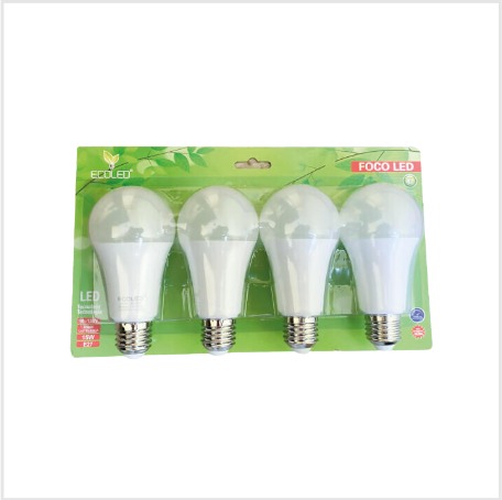 [FOCECO005] FOCO ECOLED LUZ BLANCA 15W
