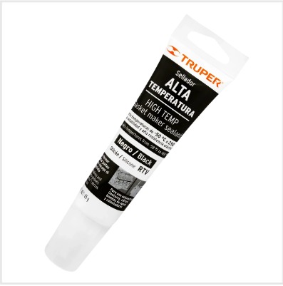 [SILTRU002] SILICON ALTA TEMPERATURA NEGRO TRUPER 85G 